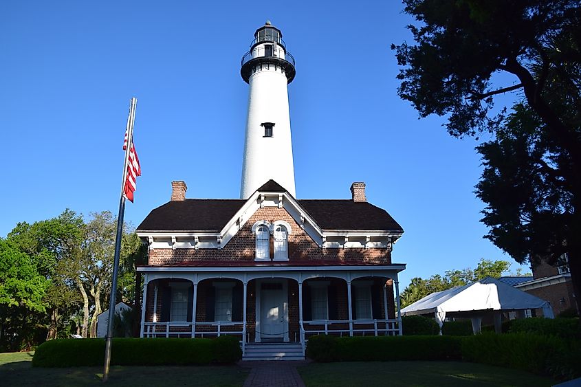 St. Simons Lighthouse in Georgia