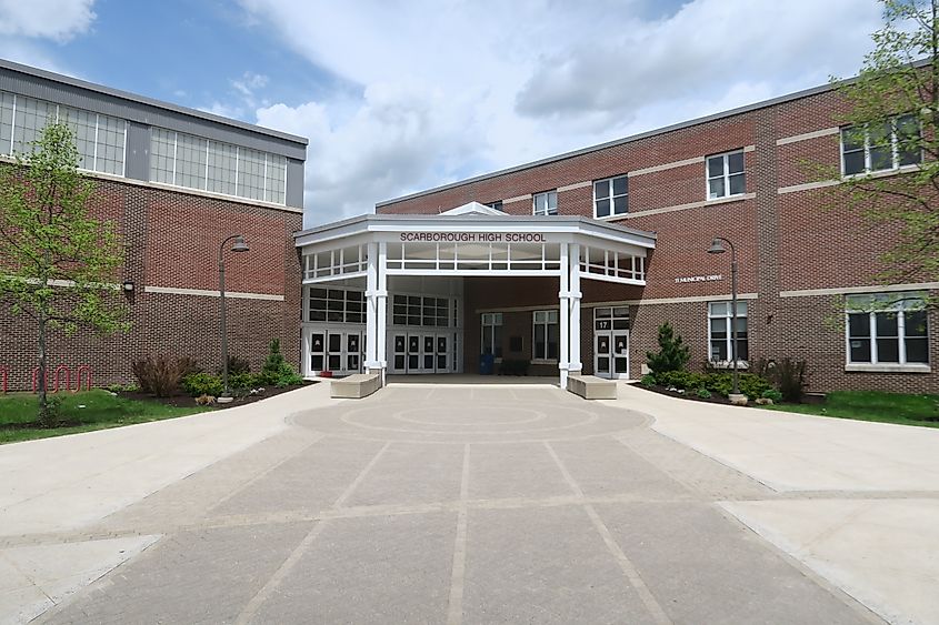 Scarborough High School in Scarborough, Maine