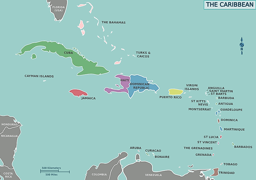 French West Indies WorldAtlas