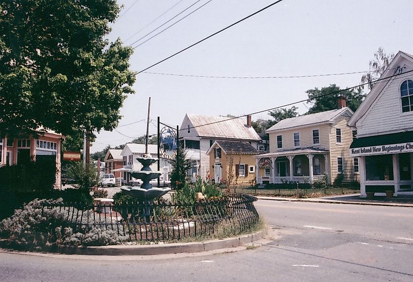 Downtown Stevensville, Maryland