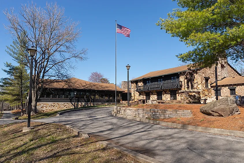 Giant City State Park Lodge in Makanda, Illinois