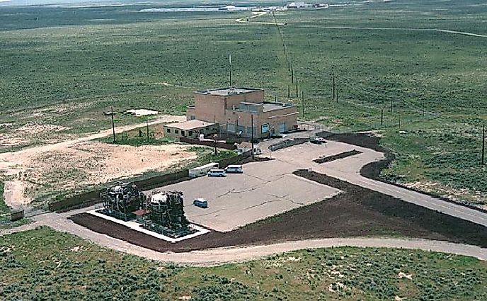 View of the EBR-1 power plant in Arco, Idaho.