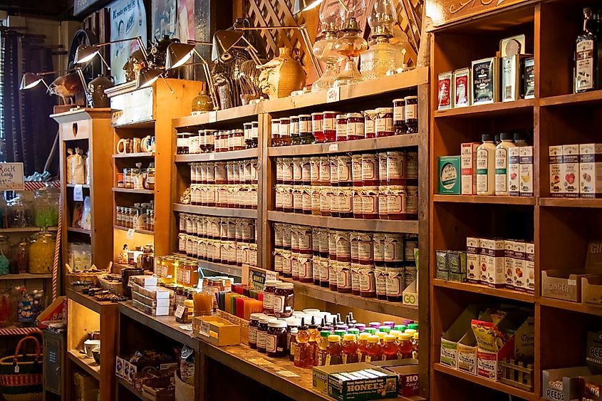 Dahlonega General Store on the town square