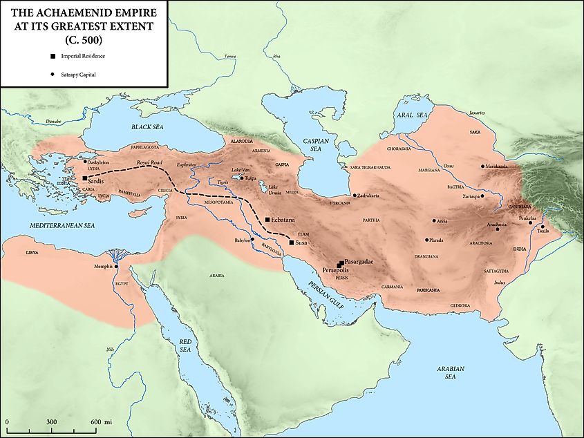 7 of the World's Greatest Ancient Empires - WorldAtlas