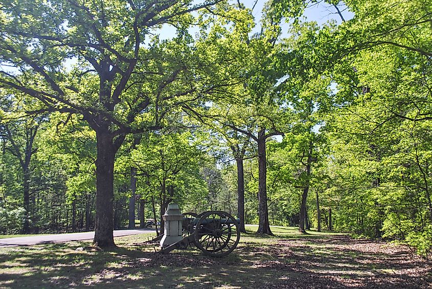 Shiloh Battlefield in Corinth, Mississippi.