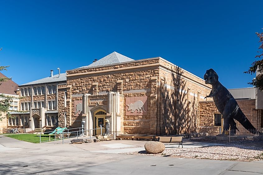 University of Wyoming Geological Museum in Laramie, Wyoming.