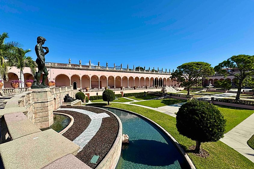 Gardens at The Ringlingmuseum photo credit Bryan Dearsley