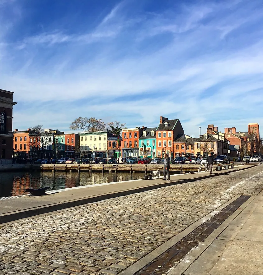 Rowhomes at Fells Point.