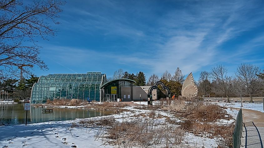 The Butterfly House in Chesterfield. Editorial credit: Jason Vargas / Shutterstock.com