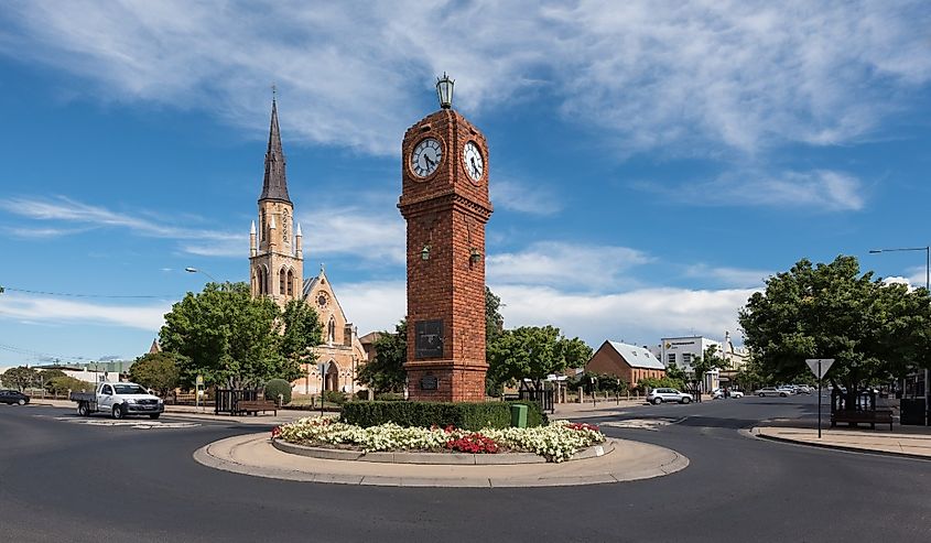 Downtown Mudgee, New South Wales.