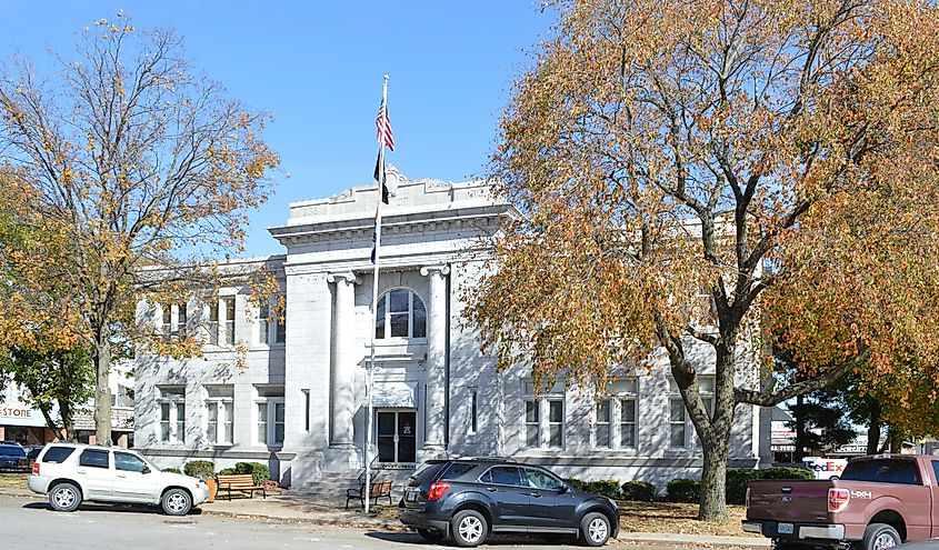 Courthouse in Cassville, Missouri