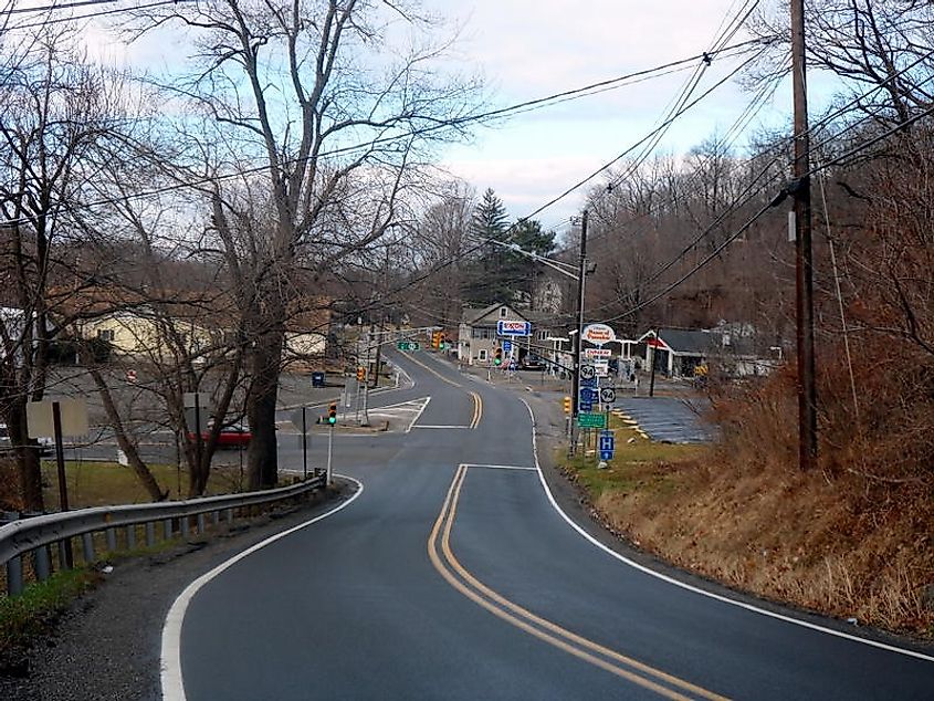 Street in Vernon, New Jersey