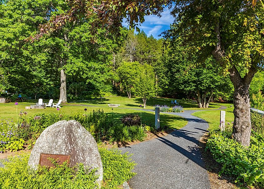 Putnam Grove in Peterborough, New Hampshire.