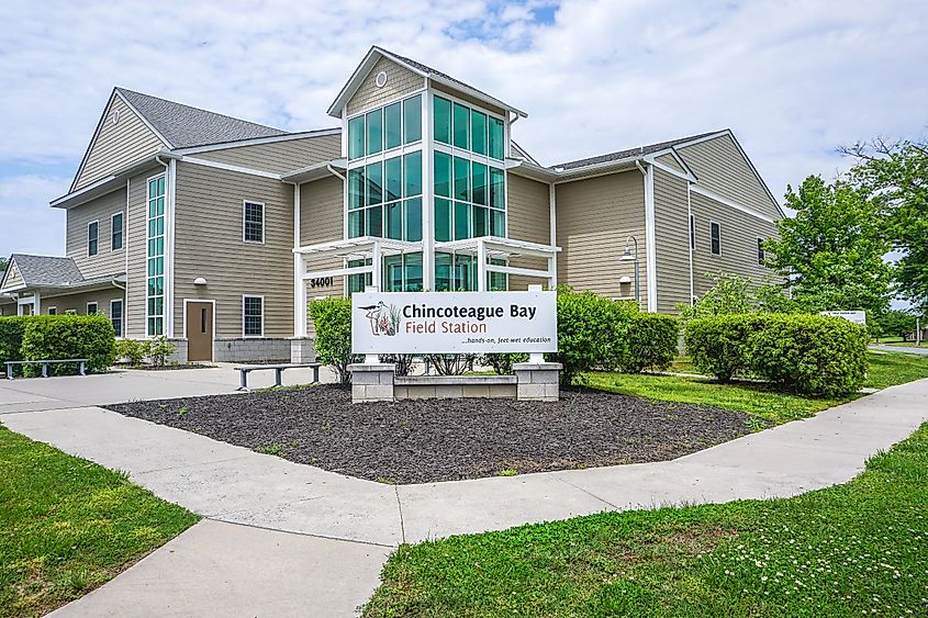 Chincoteague Bay Field Station on Wallops Island, Virginia.