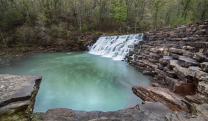 Devil's Den State Park, in Arkansas, just south of West Fork.