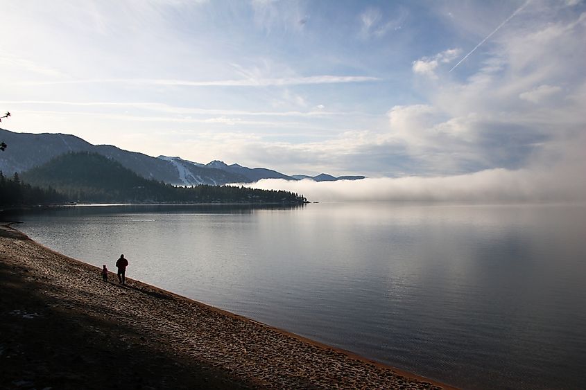 Zephyr Cove in Nevada.