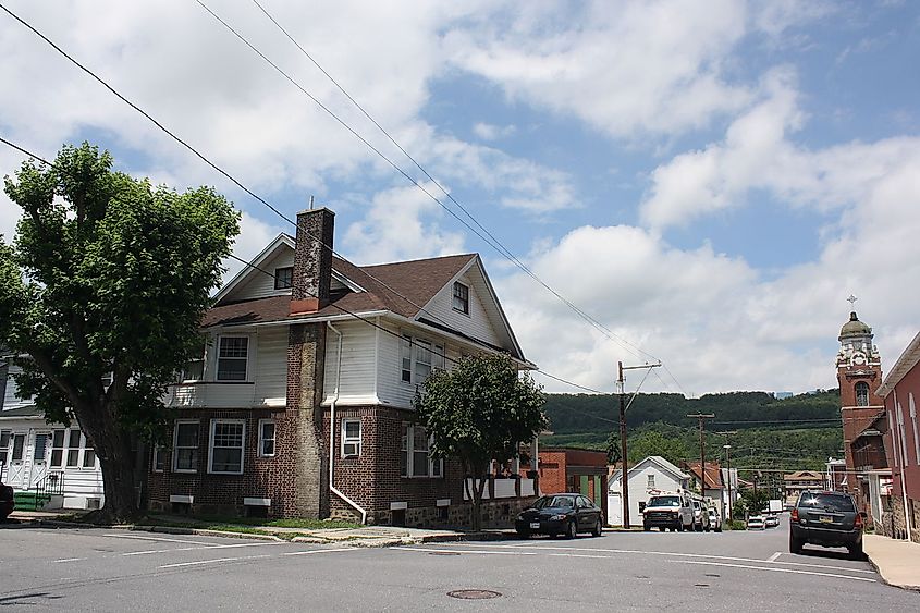 The Lansford Historic District is a national historic district located at Lansford, Carbon County, Pennsylvania.