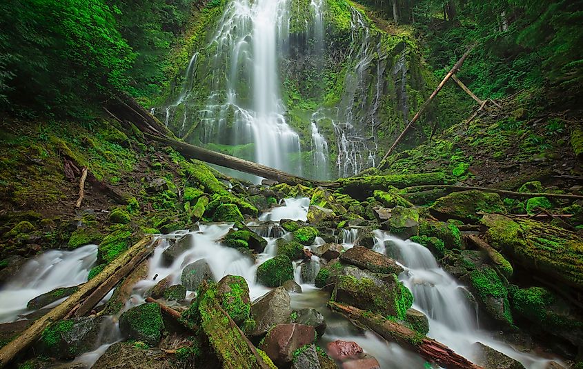 Proxy Falls Oregon Worldatlas