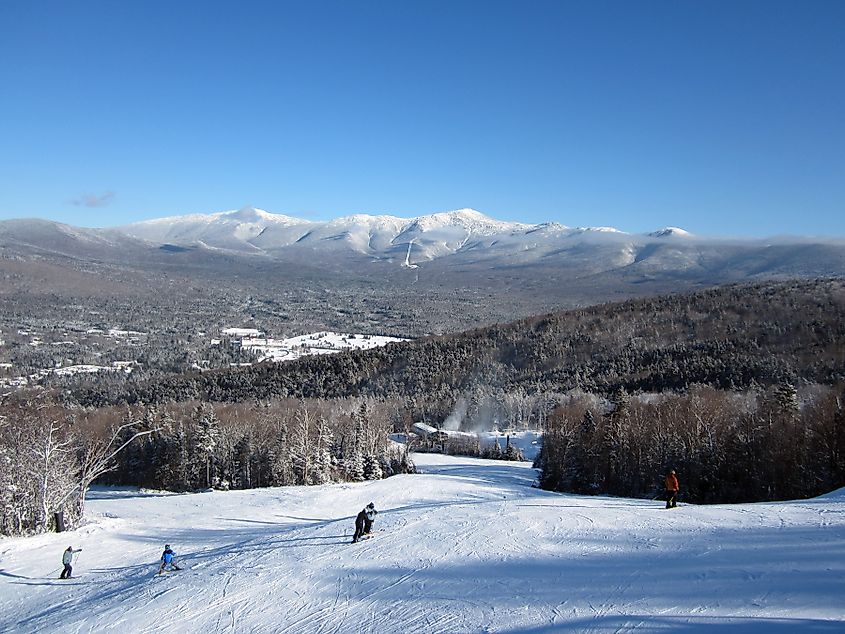 Bretton Woods Mountain Resort in December