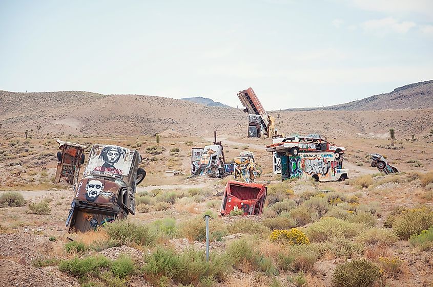 International Car Forest in Goldfield, Nevada.