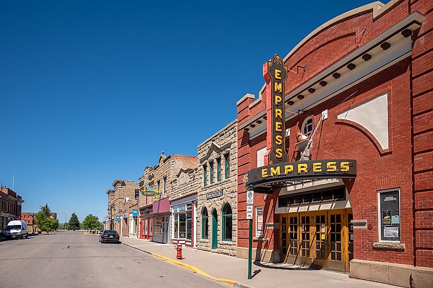 Historic building's in the heart of Fort McLeod's beautiful downtown