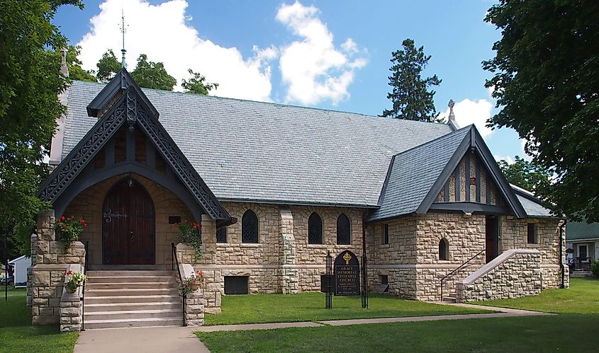 Grace Memorial Episcopal Church in Wabasha, Minnesota