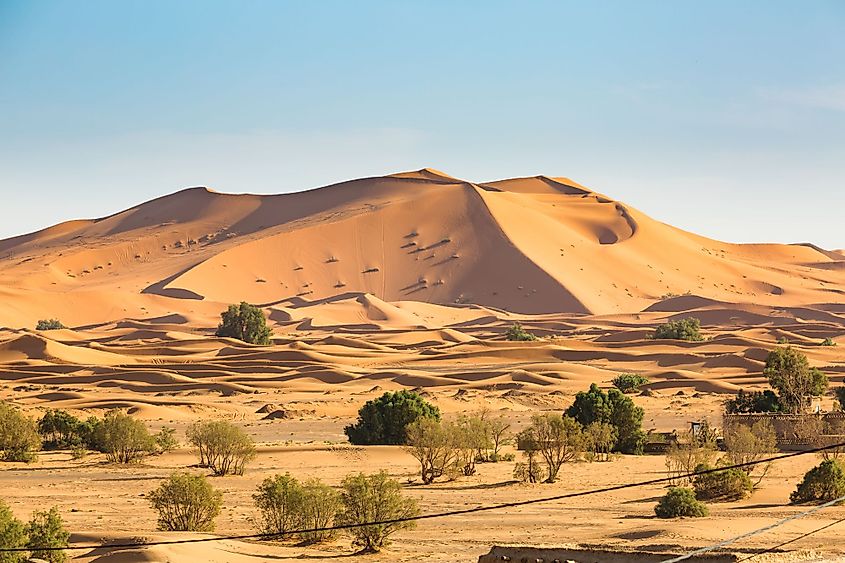 where is the nubian desert located in africa