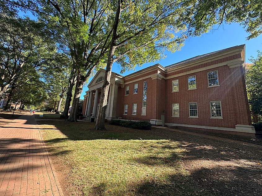 Davidson College in Davidson, North Carolina