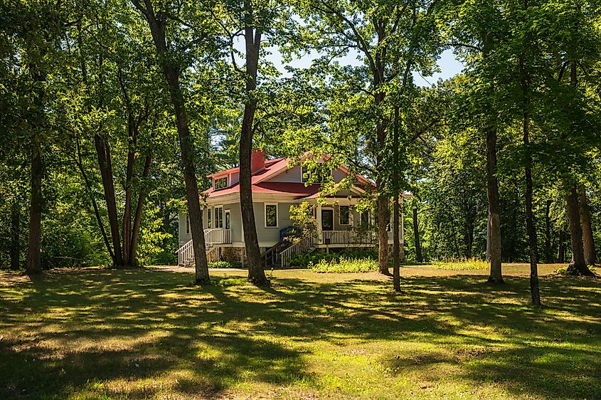 Charles A. Lindbergh Boyhood Home in Little Falls, Minnesota