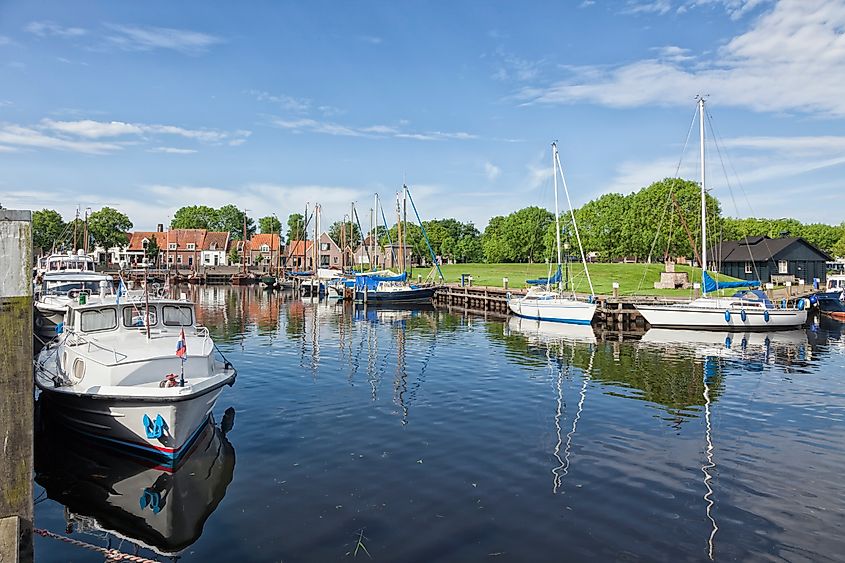 Harbor of Elburg, The Netherlands
