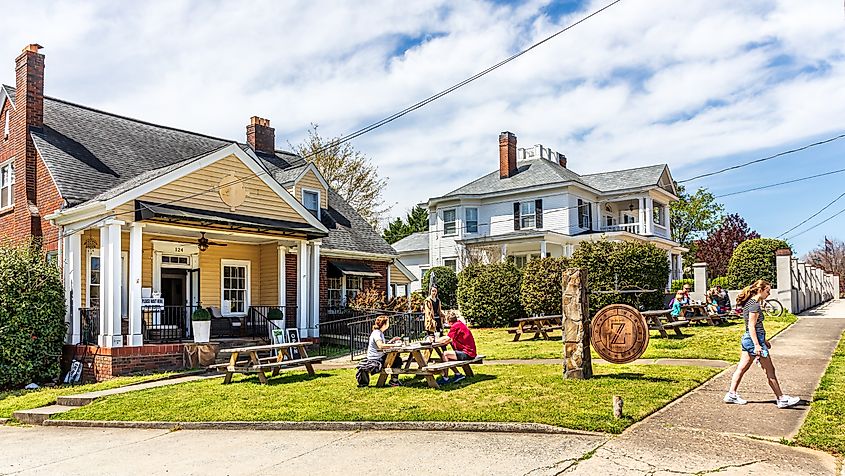 Bakery and Cafe in downtown Fort Mill, South Carolina.