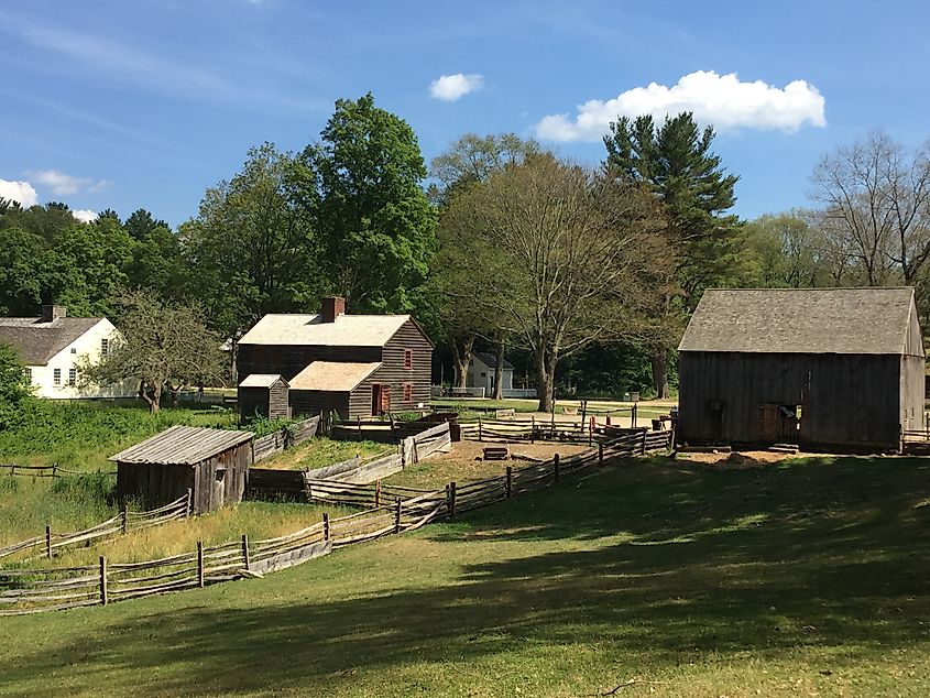 Old Sturbridge Village in Sturbridge, Massachusetts. Editorial credit: Ritu Manoj Jethani / Shutterstock.com