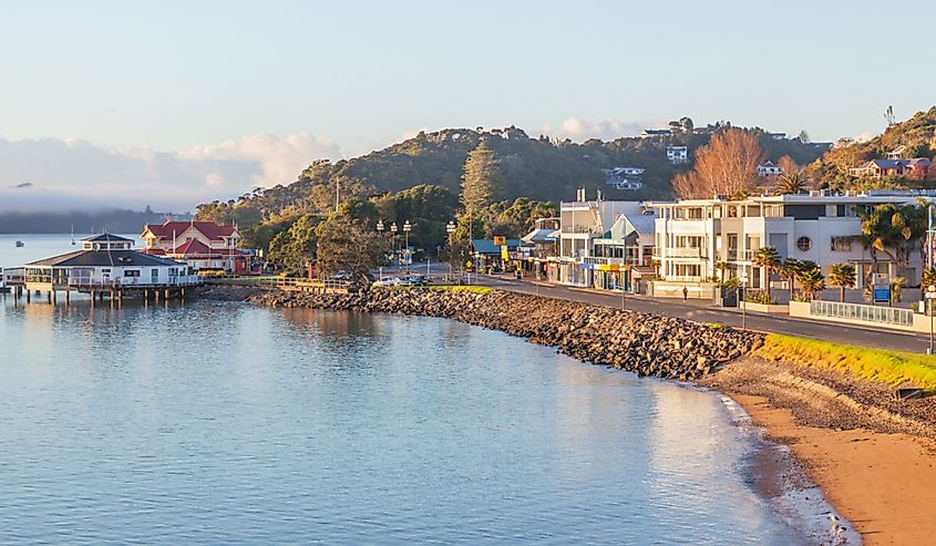 Paihia is the main tourist town in the Bay of Islands in the far north of the North Island of New Zealand.