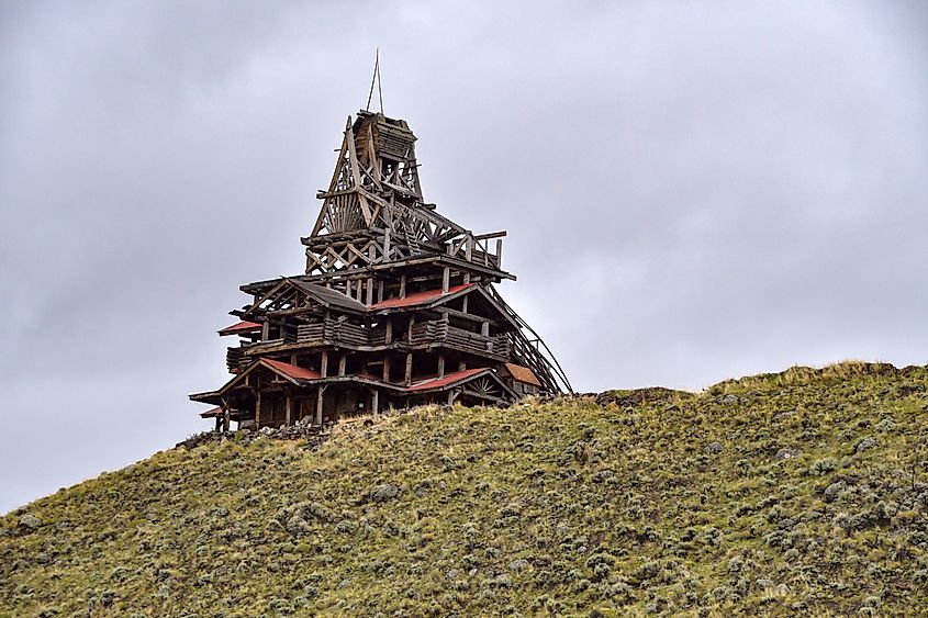 This is the Smith Mansion just outside Cody Wyoming. 