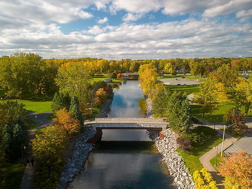 Auburn, New York. Editorial credit: PQK / Shutterstock.com.