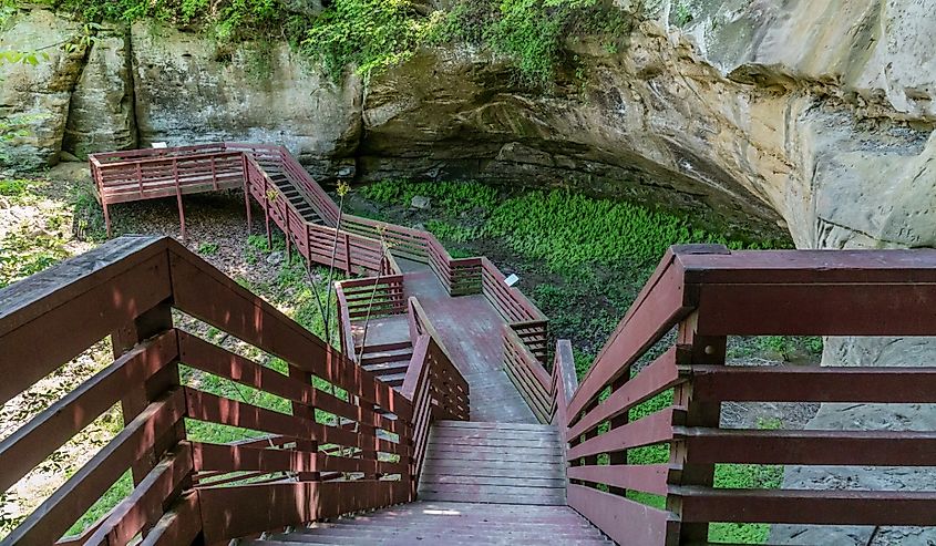 Indian Cave State Park, Nebraska.