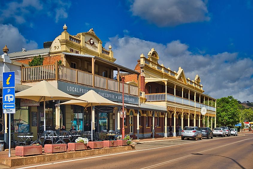 Stores in Toodyay, Western Australia.