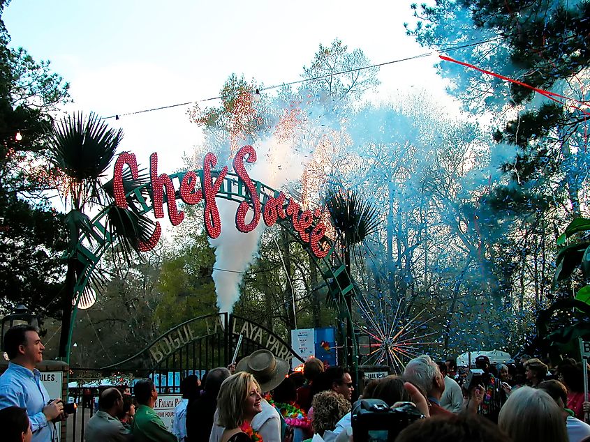 The Covington, Louisiana Chef Soiree. Image by Malachi Jacobs via Shutterstock.