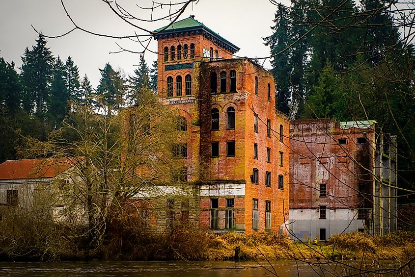 "The Old Brewery" in Tumwater, Washington.