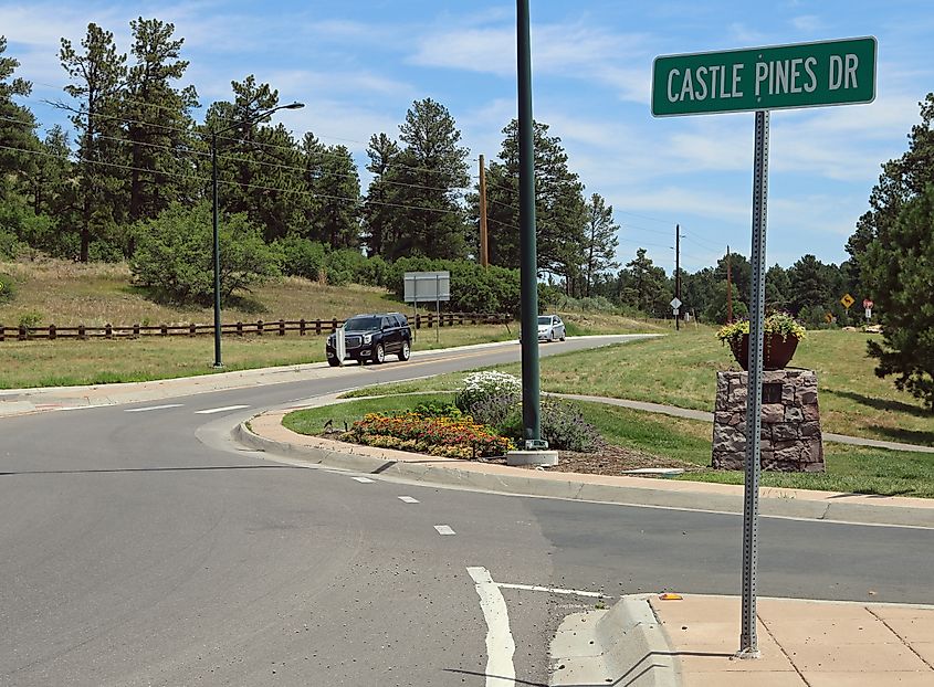 Castle Pines Village, Colorado.