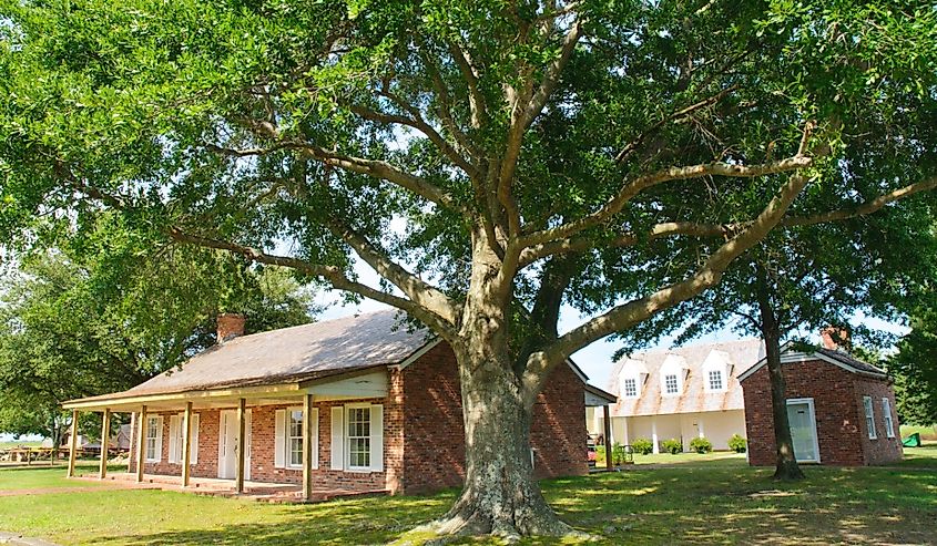 Arkansas Post National Memorial buildings