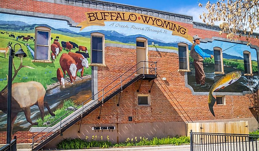 A welcoming signboard at the beautiful city of Buffalo