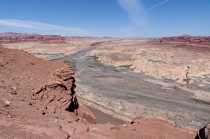 Drying up of Colorado River, United States