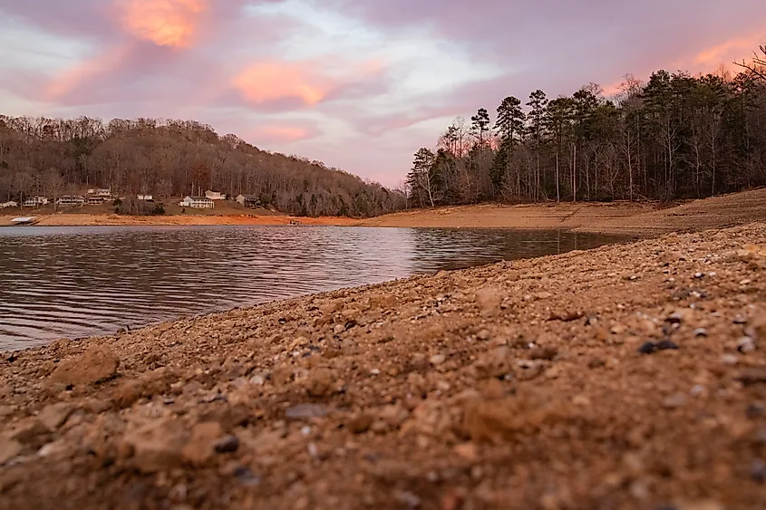 Norris Lake in LaFollette, Tennessee