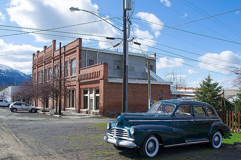 East First Street in Joseph, Oregon