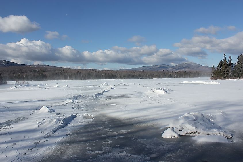 Wintry Jericho Lake