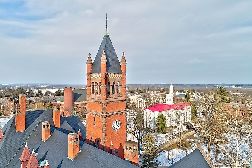 Gettysburg, Pennsylvania, in Adams County.