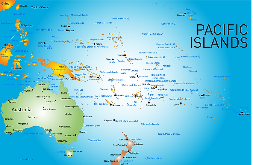 map of hawaii and pacific islands        <h3 class=
