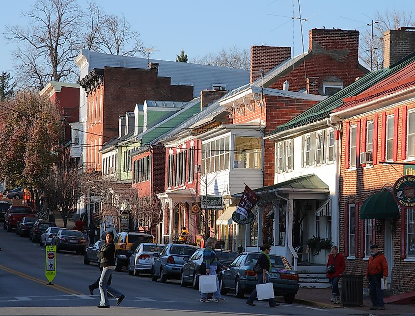 Shepherdstown, West Virginia. By Acroterion - Own work, CC BY-SA 4.0, Wikimedia Commons.