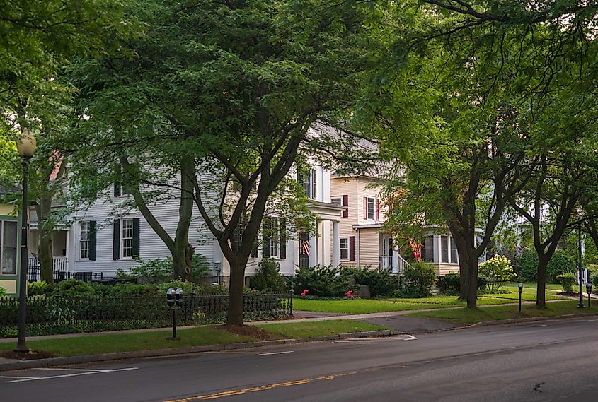 Skaneateles, a Town in the Fingerlakes of Upstate New York.